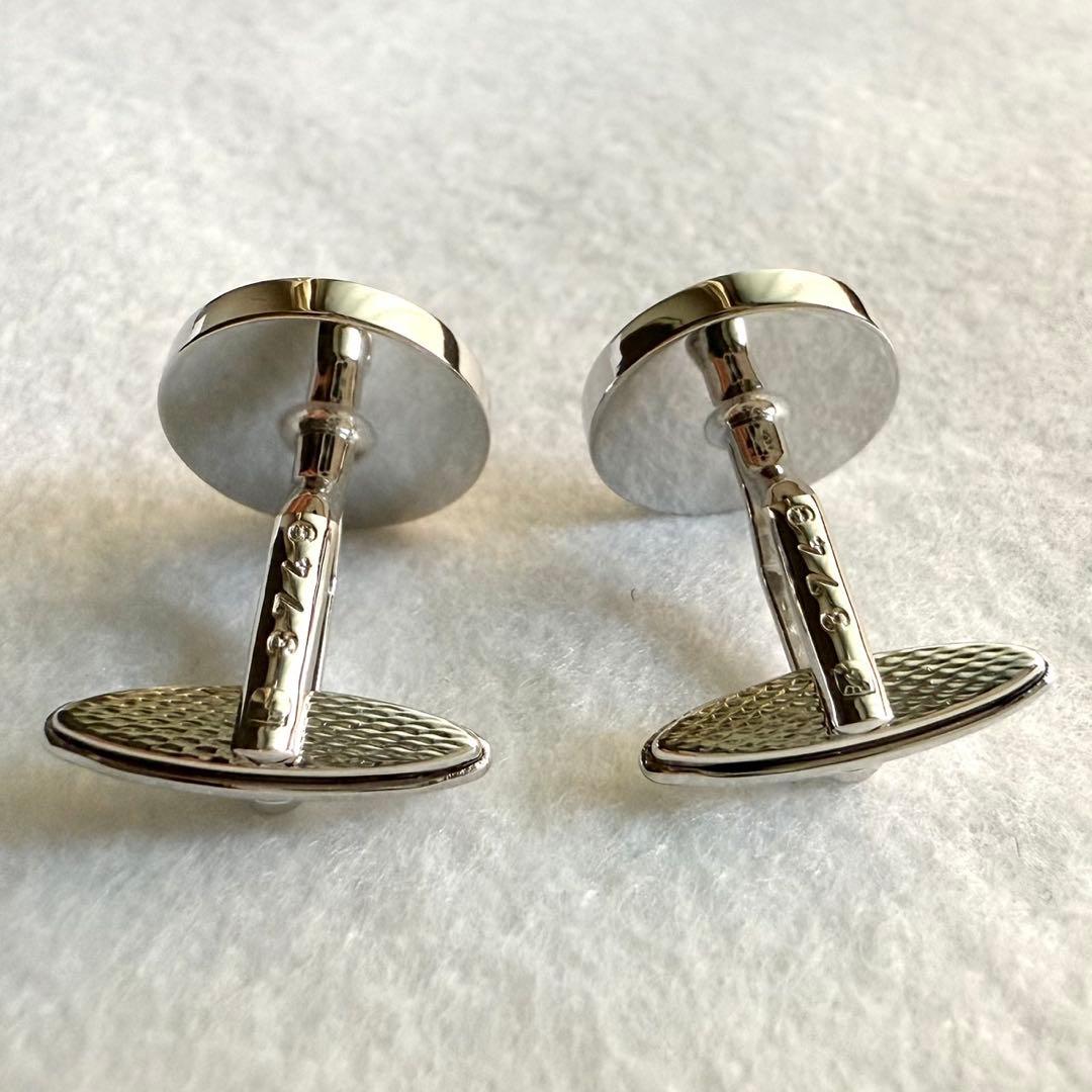 美品 ALFRED DUNHILLアルフレッド ダンヒル ミレニアム カフス