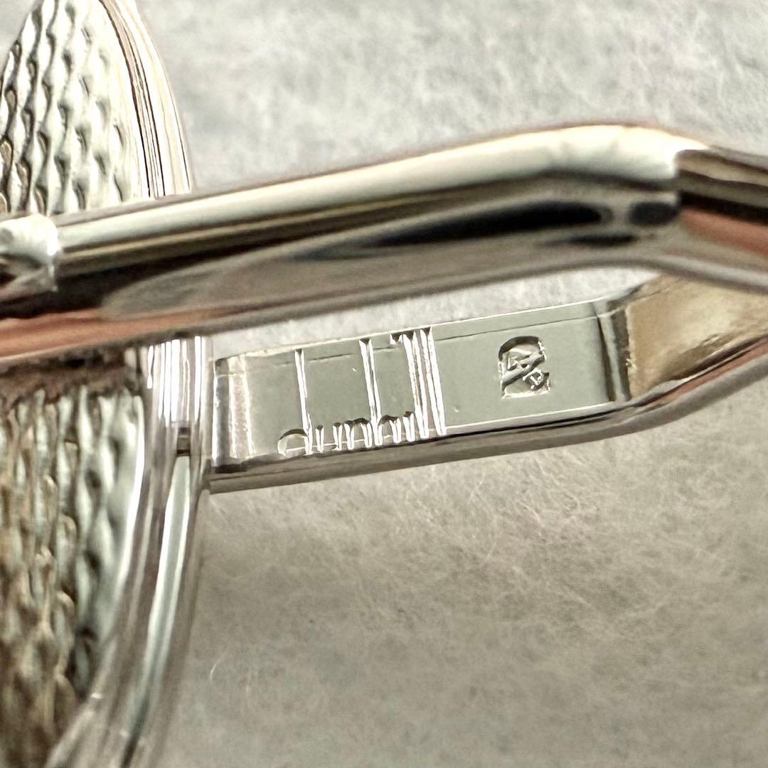 美品 ALFRED DUNHILLアルフレッド ダンヒル ミレニアム カフス