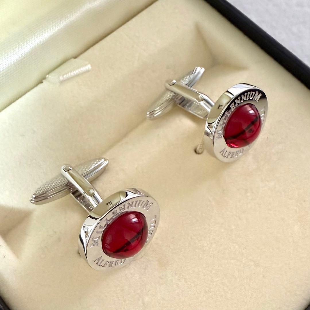 美品 ALFRED DUNHILLアルフレッド ダンヒル ミレニアム カフス