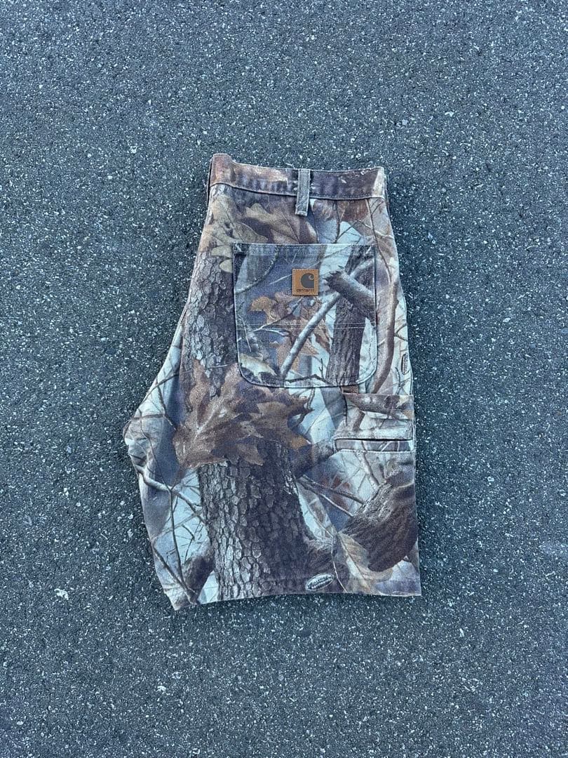 00ss Carharttリアルツリーショートパンツ　W34