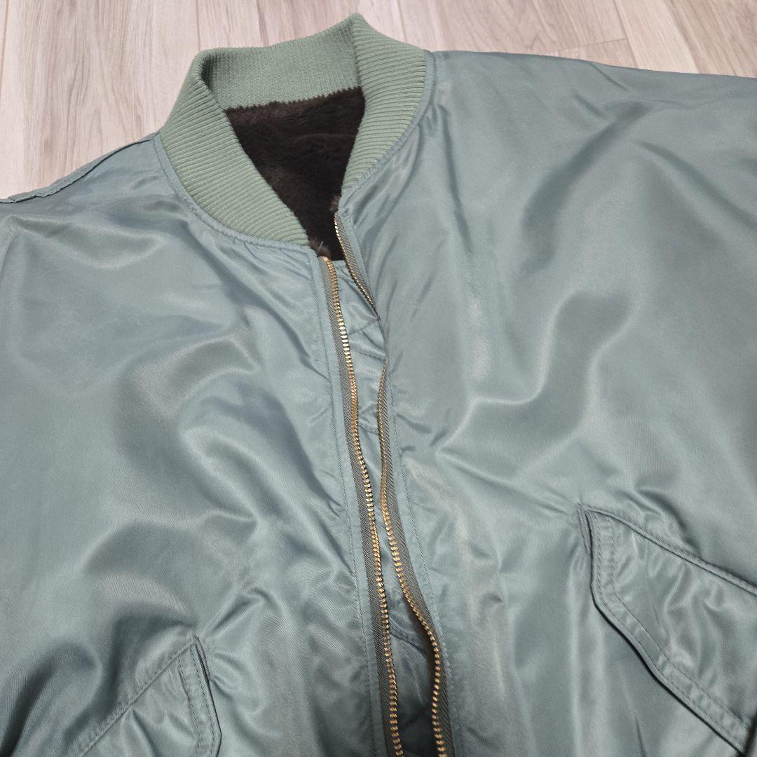 KHA:KI　カーキリバーシブル MA-1