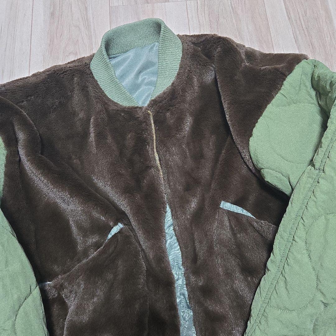 KHA:KI　カーキリバーシブル MA-1