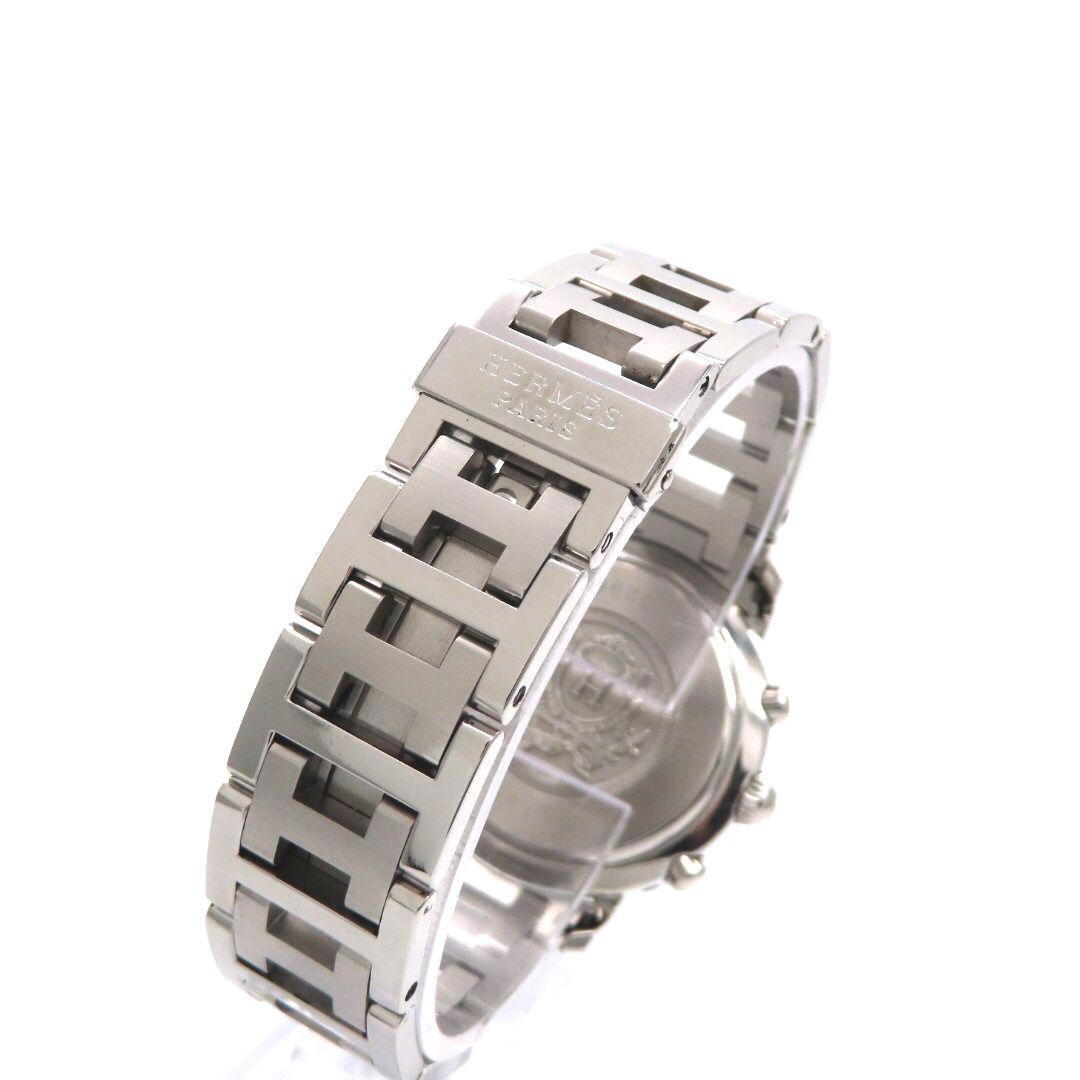 【クリッパー】HERMES エルメス時計 クロノグラフ CL1.310☆極美品☆