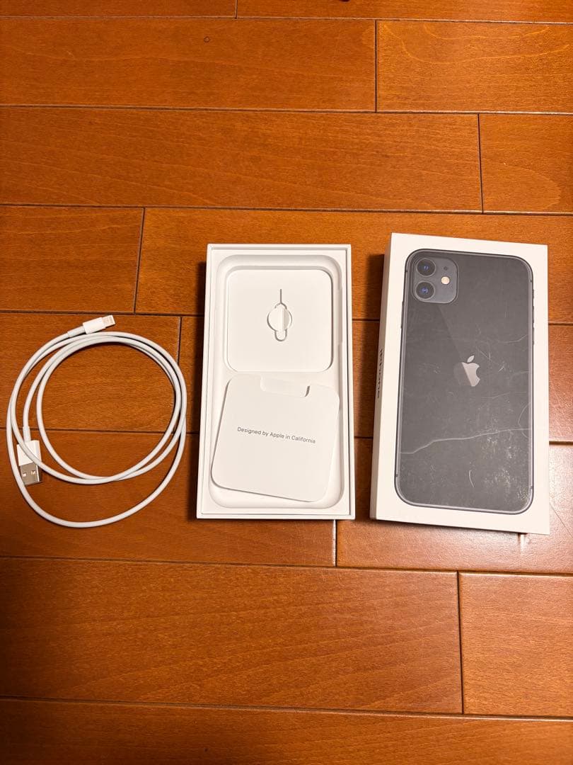 [美品] iPhone11 128GB ブラック SIMフリー