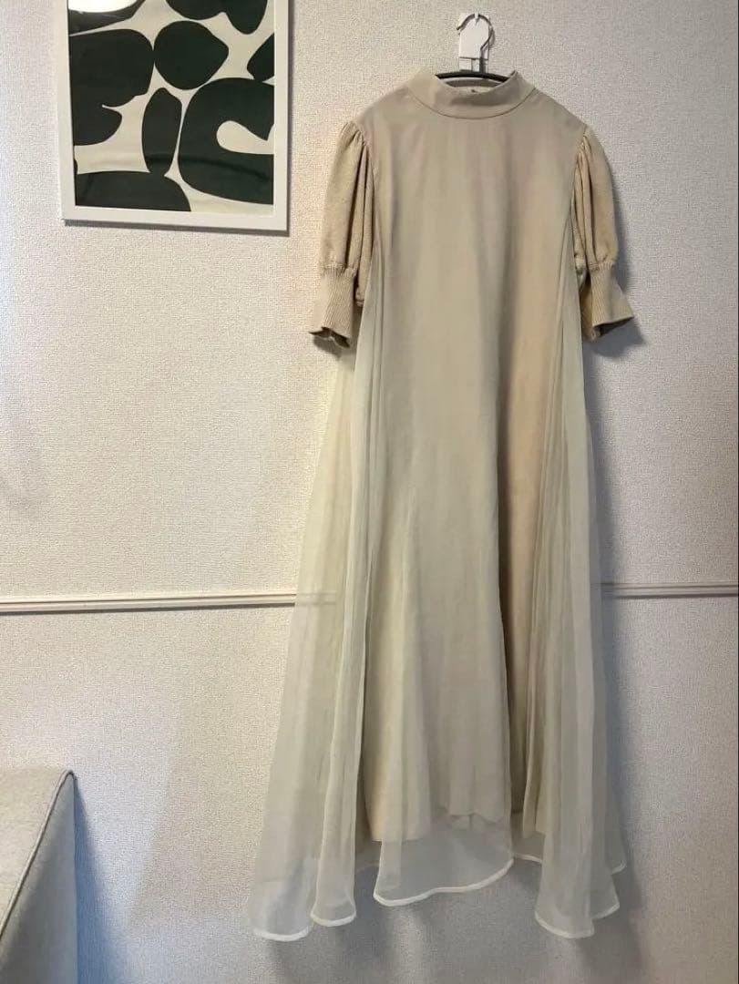 MサイズAmeri FLUFFY MACARON DRESS