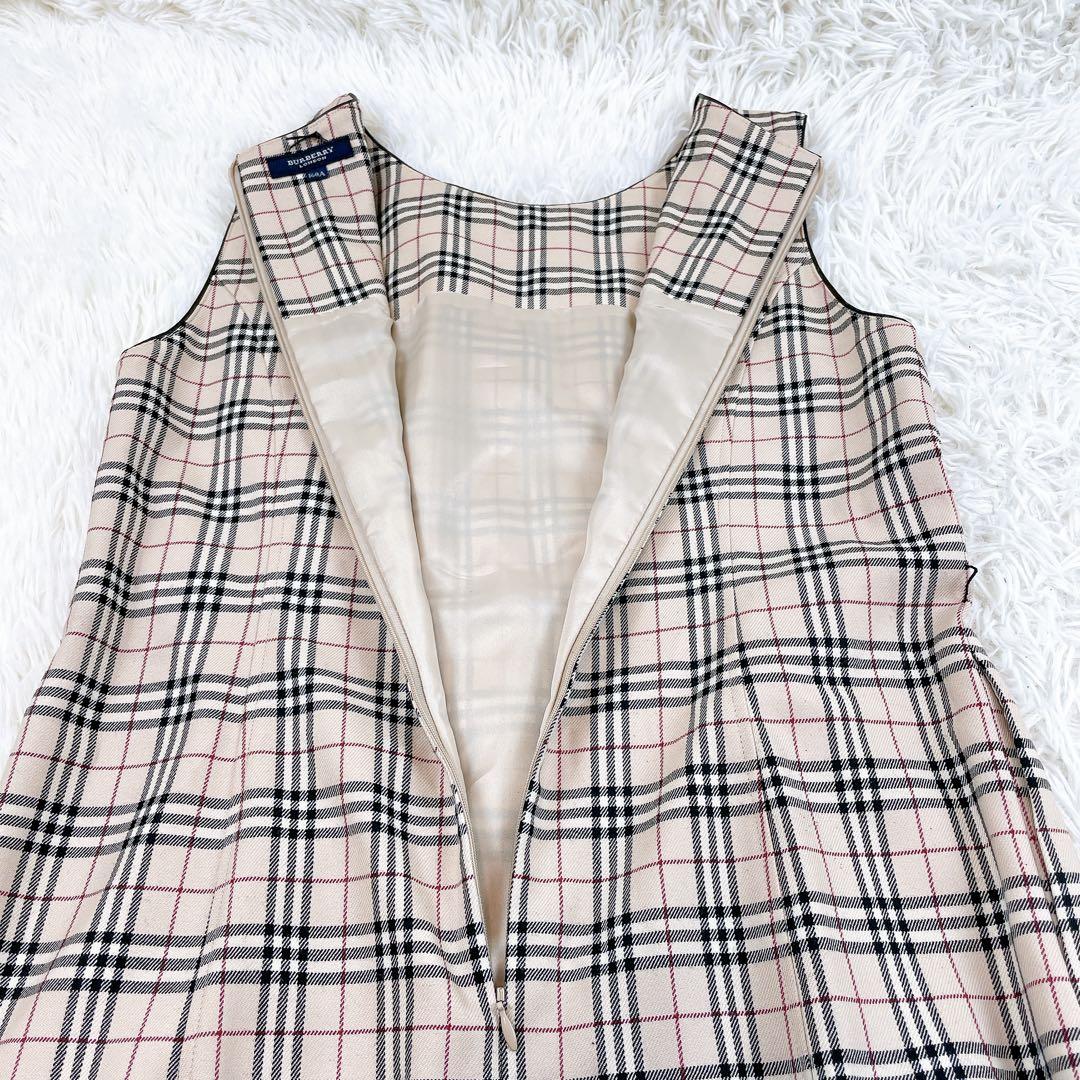 BURBERRY ノースリーブ　ワンピース ノバチェック 160A ベルト