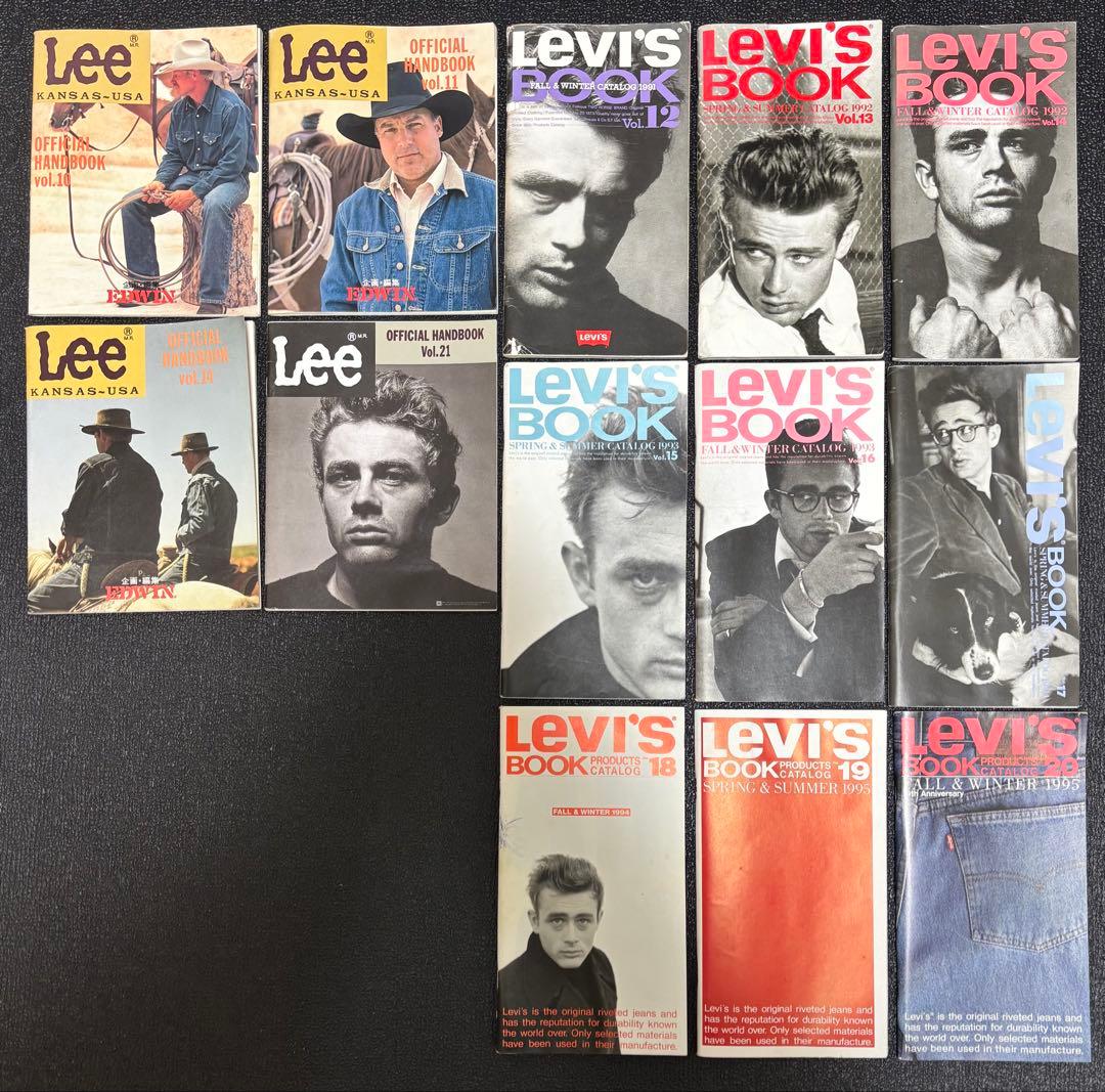 カタログ　Levi’s BOOK Lee OFFICIAL HANDBOOK