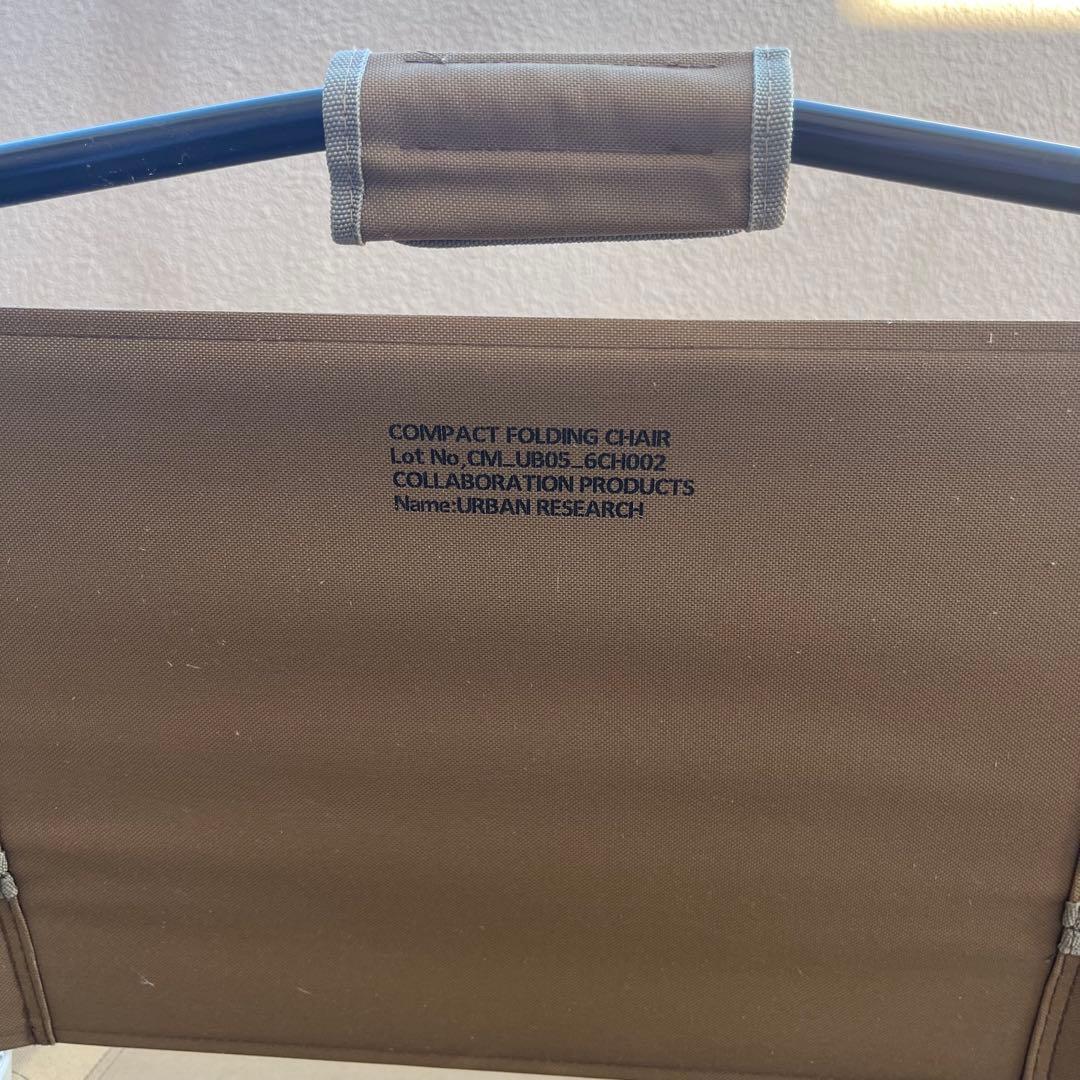 アーバンリサーチ　コールマン　コンパクトフォールディングチェア　2脚セット