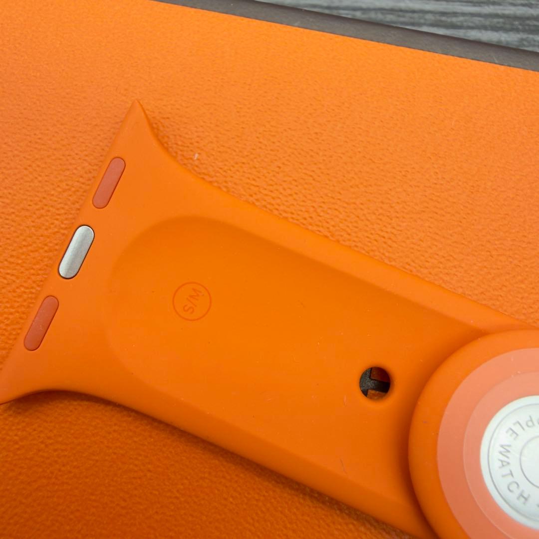 2941 未使用　Apple Watch エルメス　オレンラバー　スポーツ