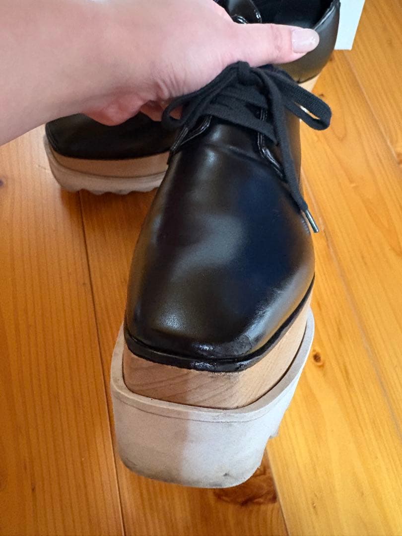 Stella♡エリス プラットフォーム ブラック