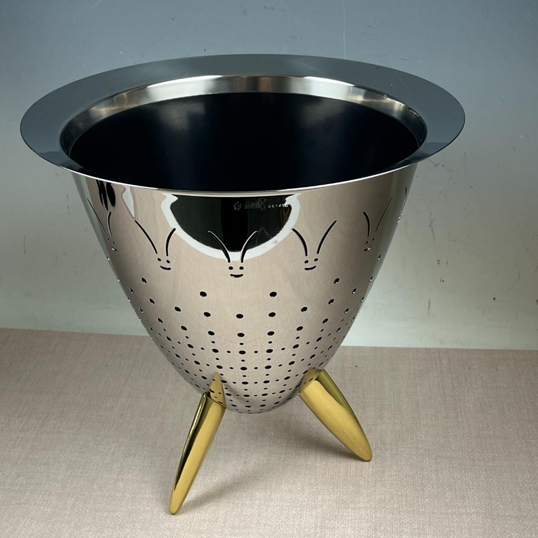 43 ALESSI アレッシィ フィリップ•スタルクデザイン コランダー 水切り