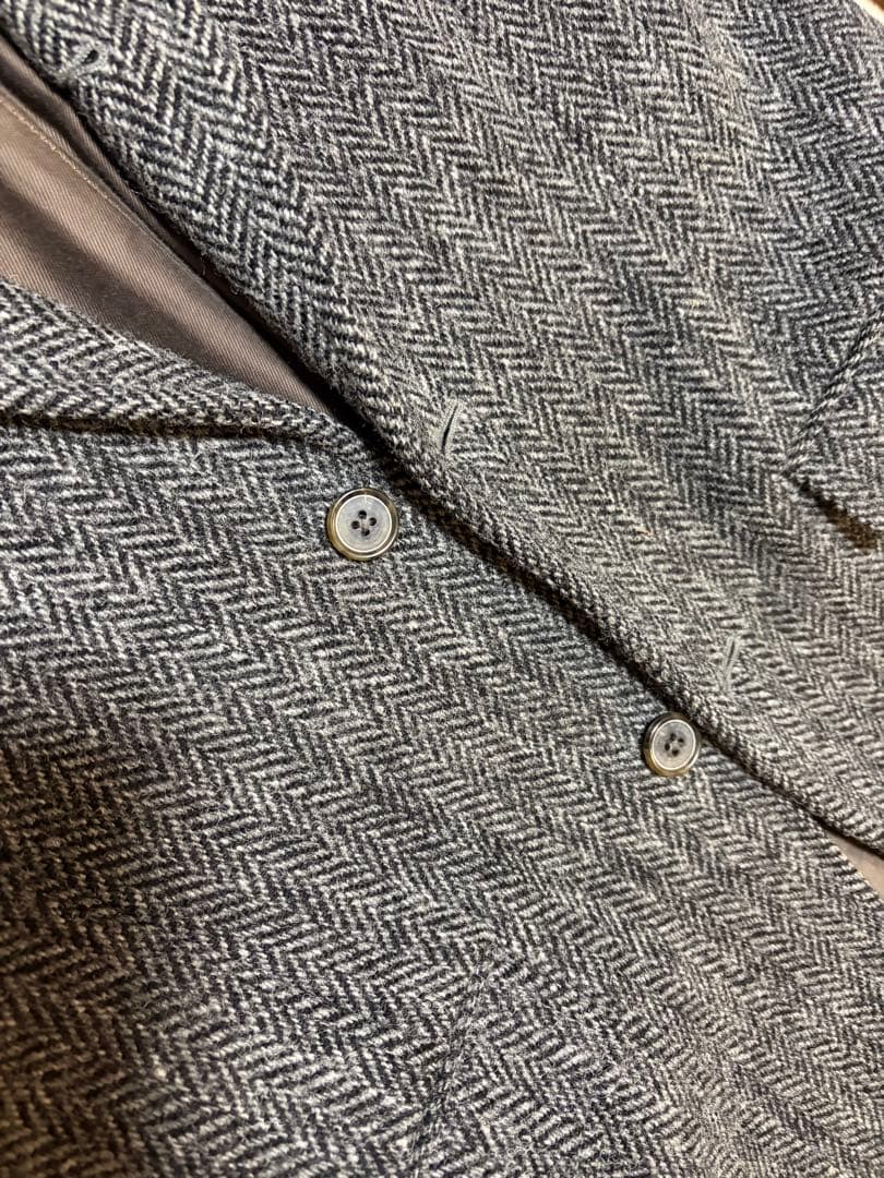 【送料込】無印良品Found MUJI 青山店限定ハリスツイードウールジャケット