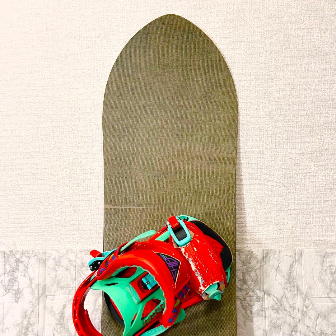 【2点セット】SALOMON POWDER SNEKE 156 ＆ FLOW