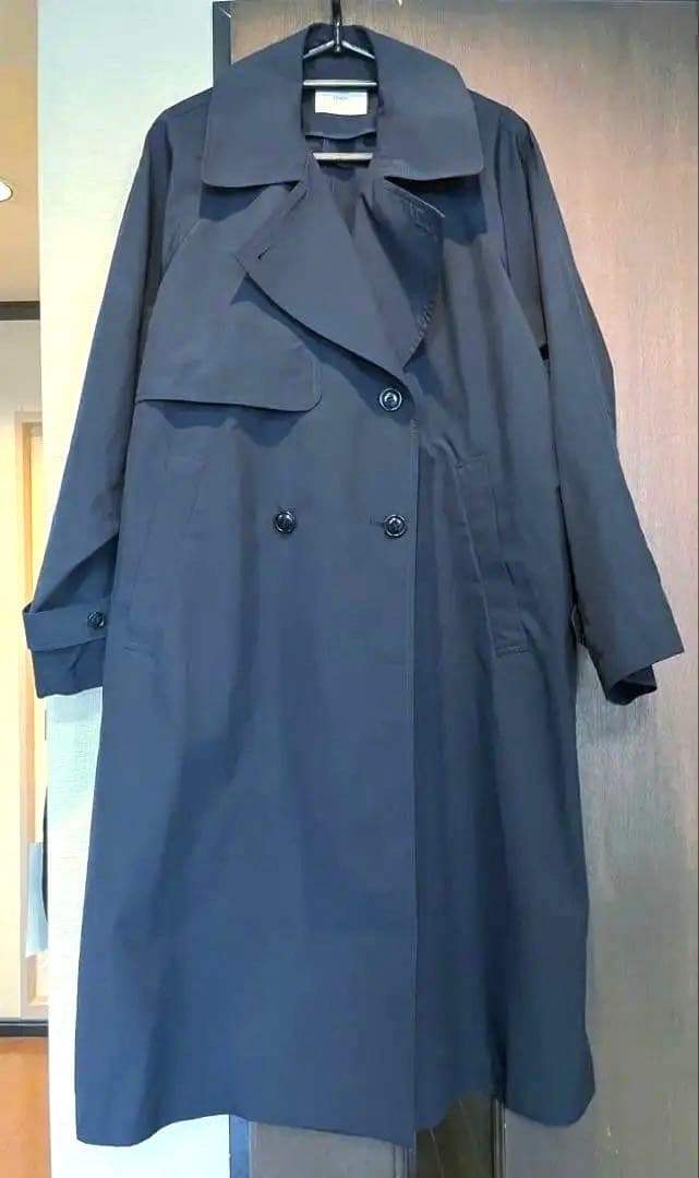 シロップル( プロフ必読！) IENA PEポプリンオーバートレンチコート