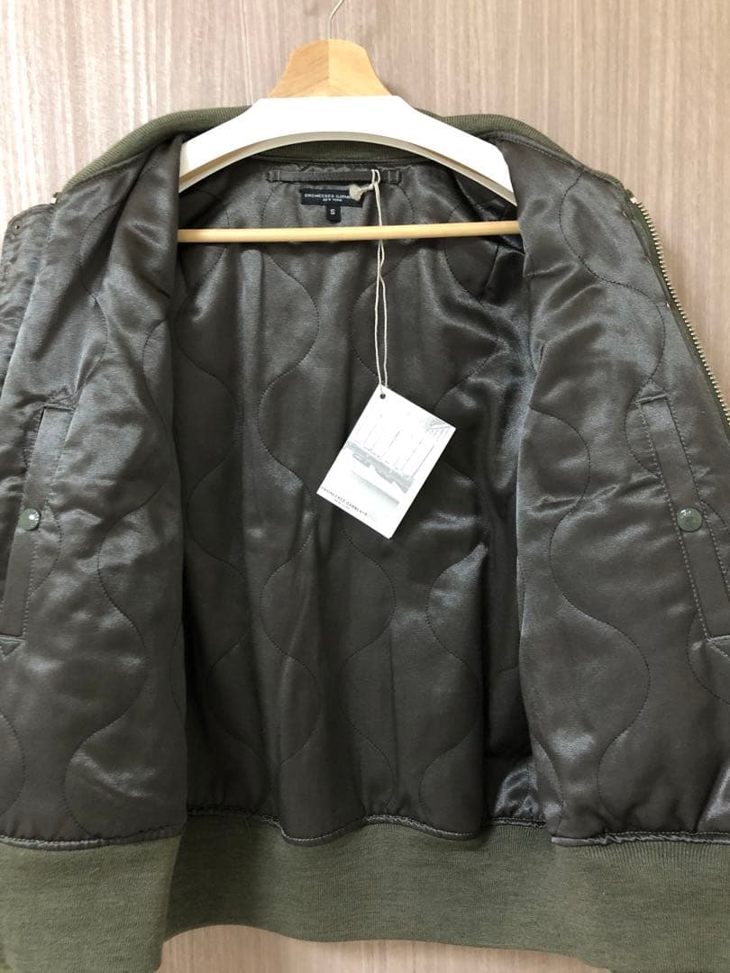 値下 エンジニアードガーメンツ リップストップアビエイタージャケット MA1