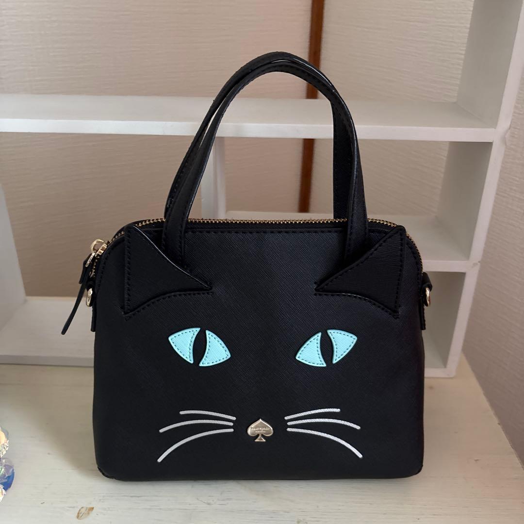 ケイトスペード　ミャウキャットショルダーバッグ　ネコ
