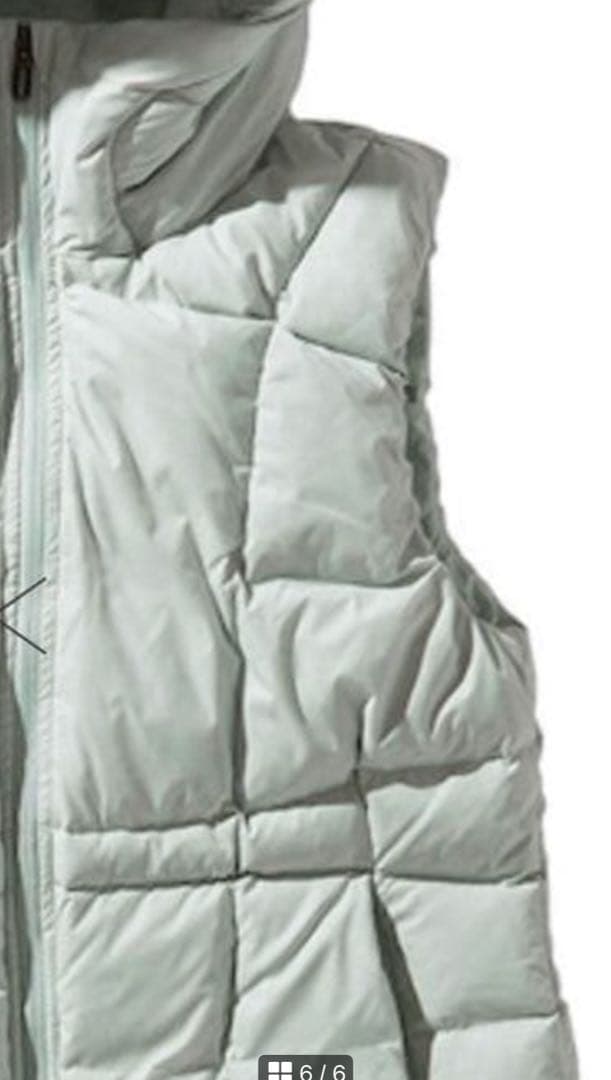 新品未使用☆アンダーアーマー　UAストームダウンベストSM (ホワイトグレー)