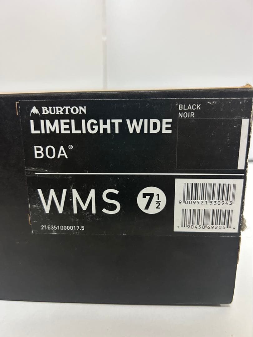 Limelight Wide BOA スノーボード　ブーツ　24.5 バートン