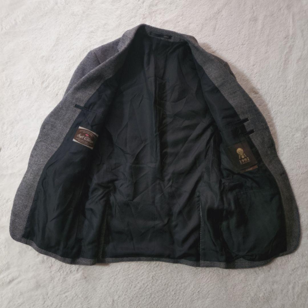 美品 最上級 gotairiku ツイード ヘリンボーン テーラードジャケット