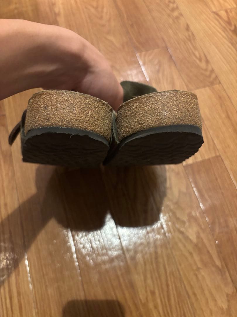 ビルケンシュトック ボストン スウェード カーキ 42