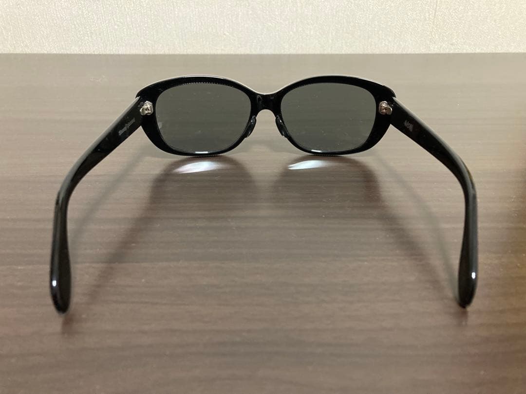 【美品】STUSSY NAOMI サングラス 黒 ステューシー◻️箱,ケース付