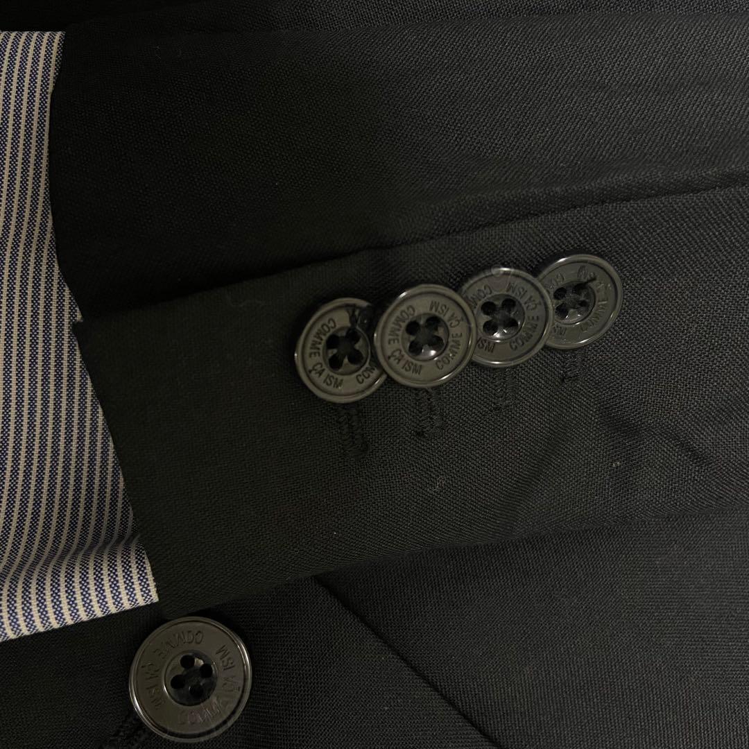 コムサイズム 卒業式 フォーマル スーツ ブラック 150 黒　5点セット