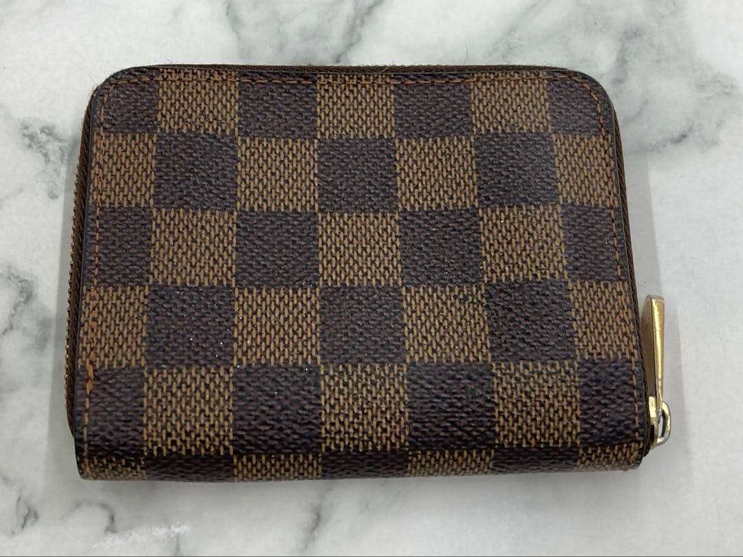 ルイヴィトン ダミエ ジッピー パース ミニ 財布 カード ケース