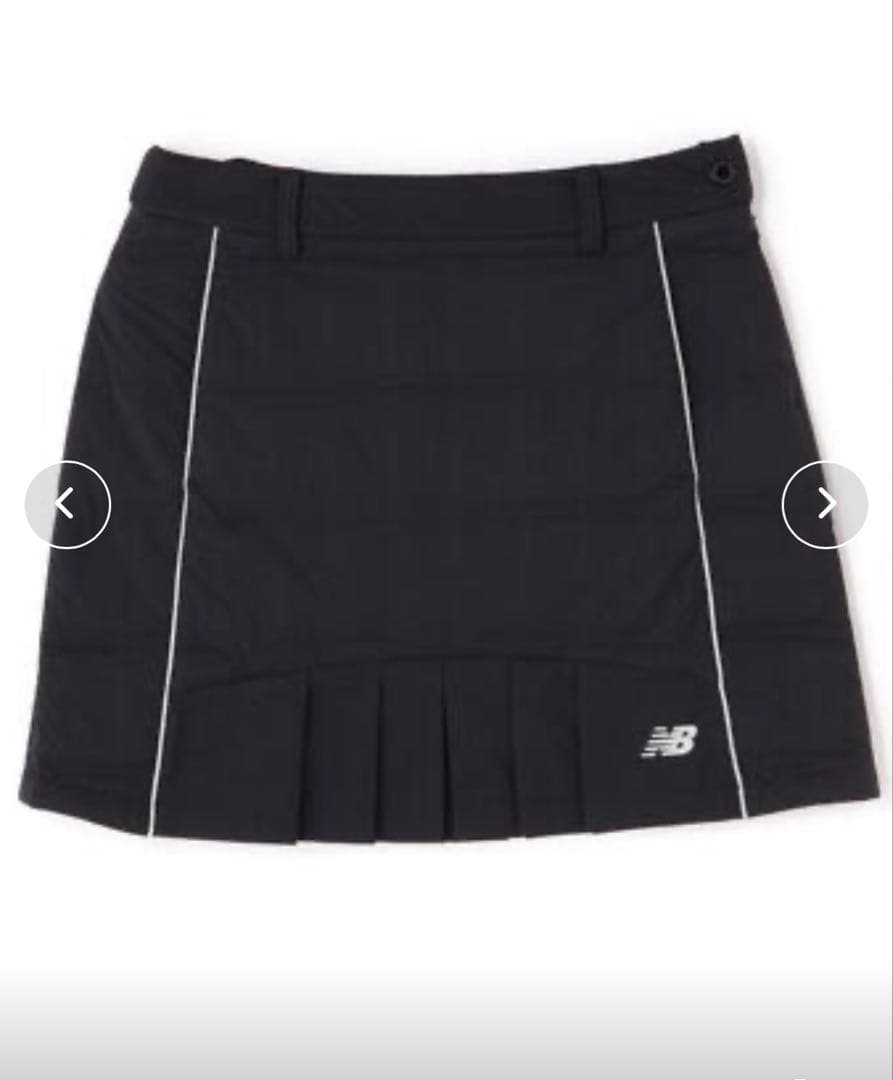 ニューバランスゴルフ　スカート　中綿　ダウン　黒　１ M