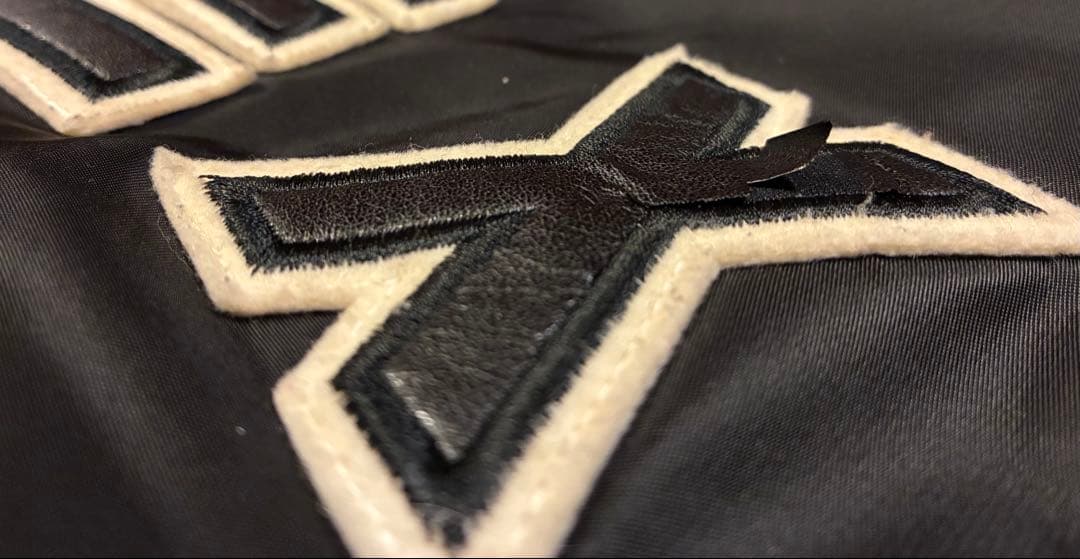 AVIREX USA MA-1フライトジャケット ブラック　L