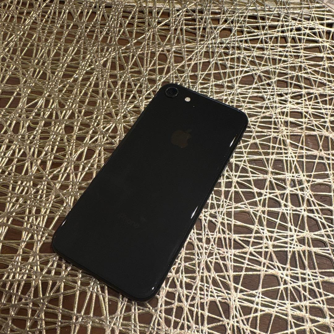 iPhone 7 ブラック ケース付き