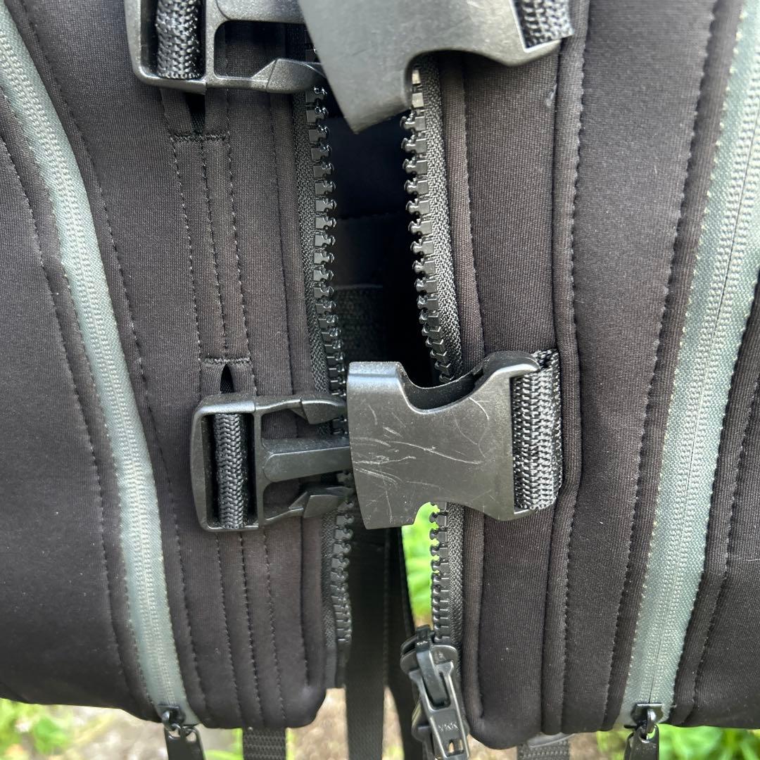 オーナー(OWNER) 撃投ボディープロテクター2 ブラック×ダークグレー