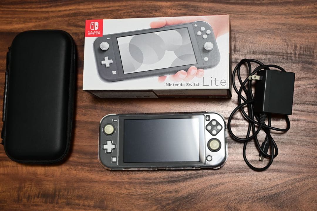 ぞ*う様 【おまけ多数】Nintendo Switch Lite グレー 本体