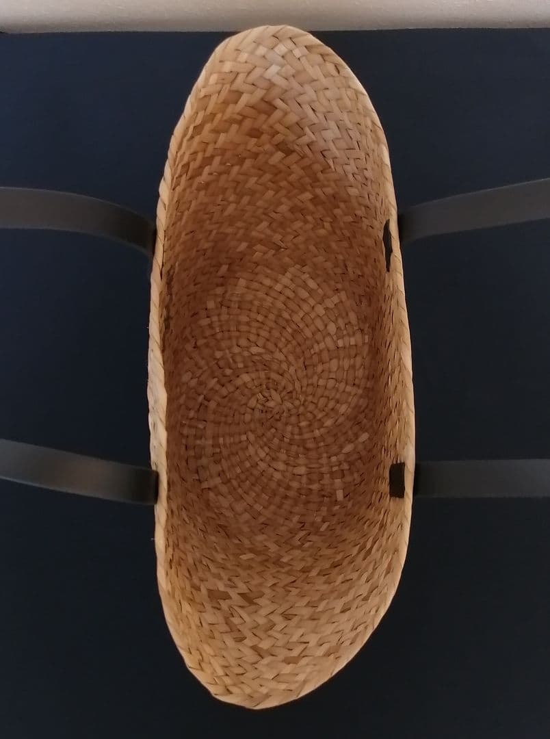 【新品・未使用】agnes b. アニエスベー かごバッグ ロゴ刺繍 巾着付き