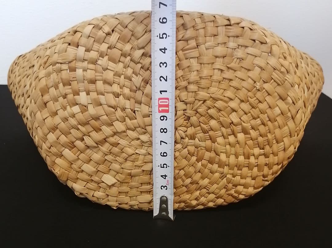 【新品・未使用】agnes b. アニエスベー かごバッグ ロゴ刺繍 巾着付き