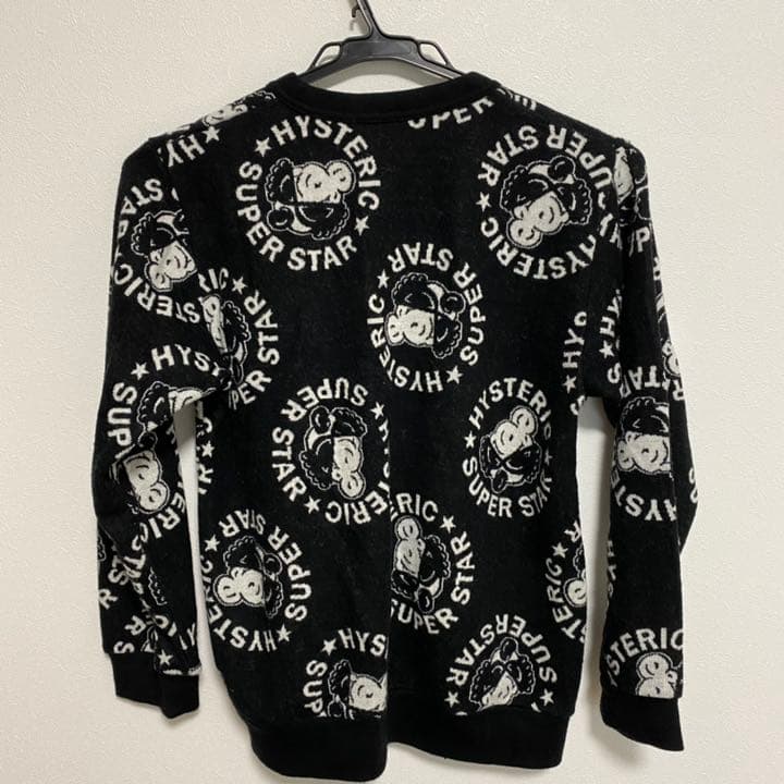 ヒスミニ柄ニットカーディガン