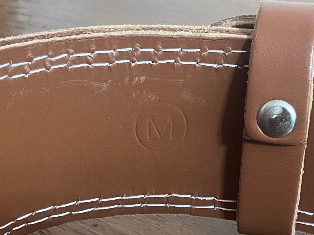 ゴールドジム(GOLD`S GYM) プロレザーベルト サイズM