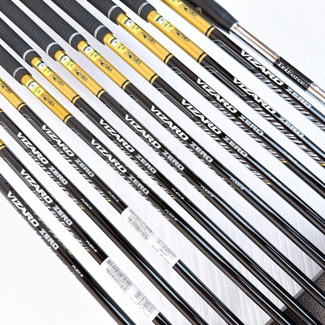 ホンマ　ツアーワールドゼロ　2021年モデル　13本　フルセット　R／HONMA