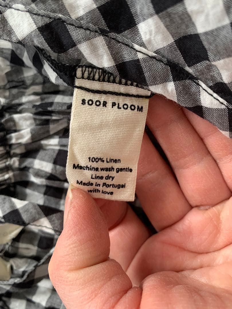 Soor Ploom＊ソーアプルーム＊ギンガム＊Ines Romper＊6y