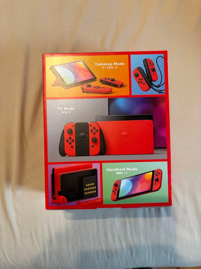 Nintendo Switch有機EL モデルマリオレッド (未開封未使用新品）