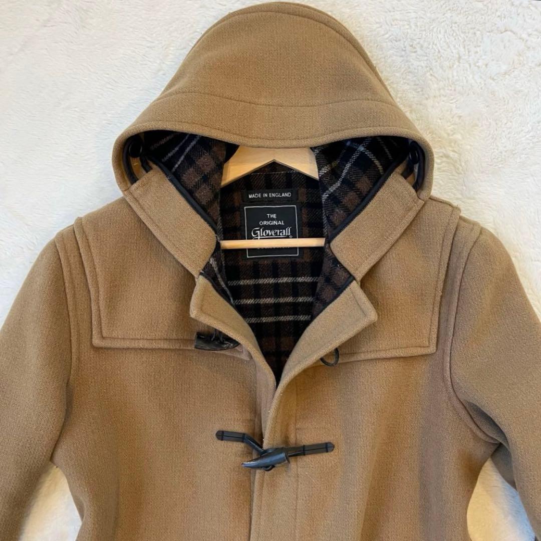 Gloverall 英国製 ウール ダッフルコート キャメル L相当