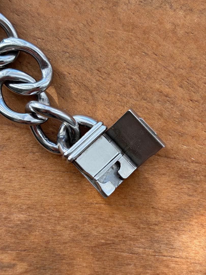 CHANEL プルミエール 腕時計 Mサイズ ブラック シルバー