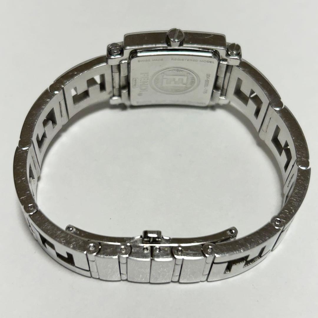 稼働/新品電池 FENDI フェンディ ズッカ クアドロ オロロジ 腕時計