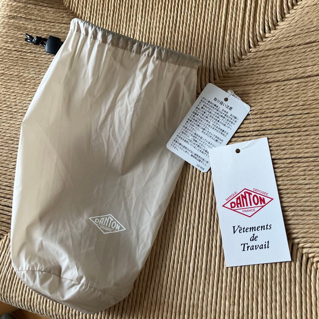 DANTON☆美品☆インナーダウンベストMサイズ　 OYSTER WH ITE