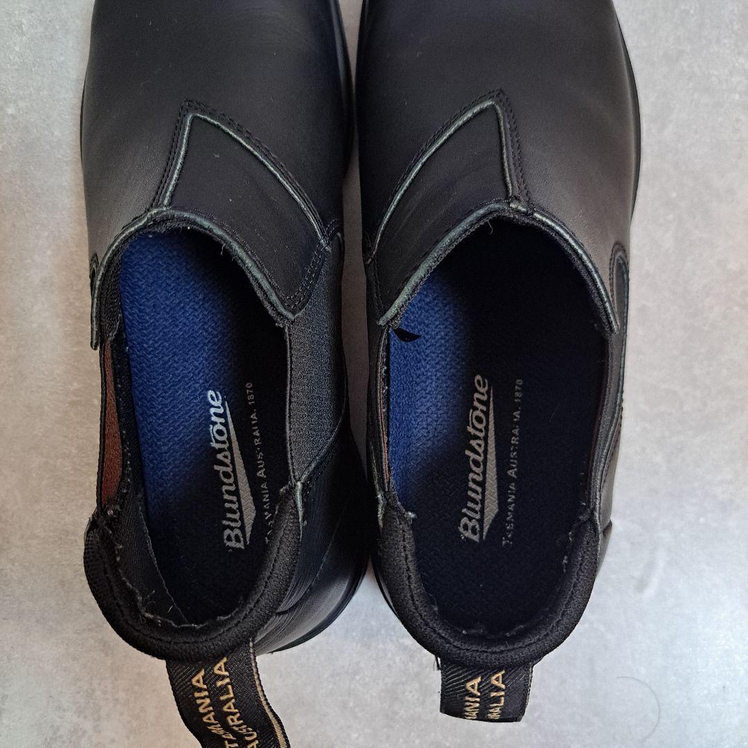 [美品] Blund stone ローカット サイドゴア ブーツ 本革