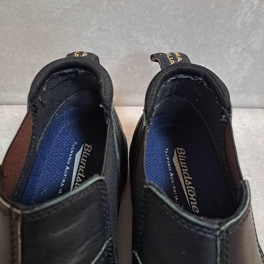 [美品] Blund stone ローカット サイドゴア ブーツ 本革