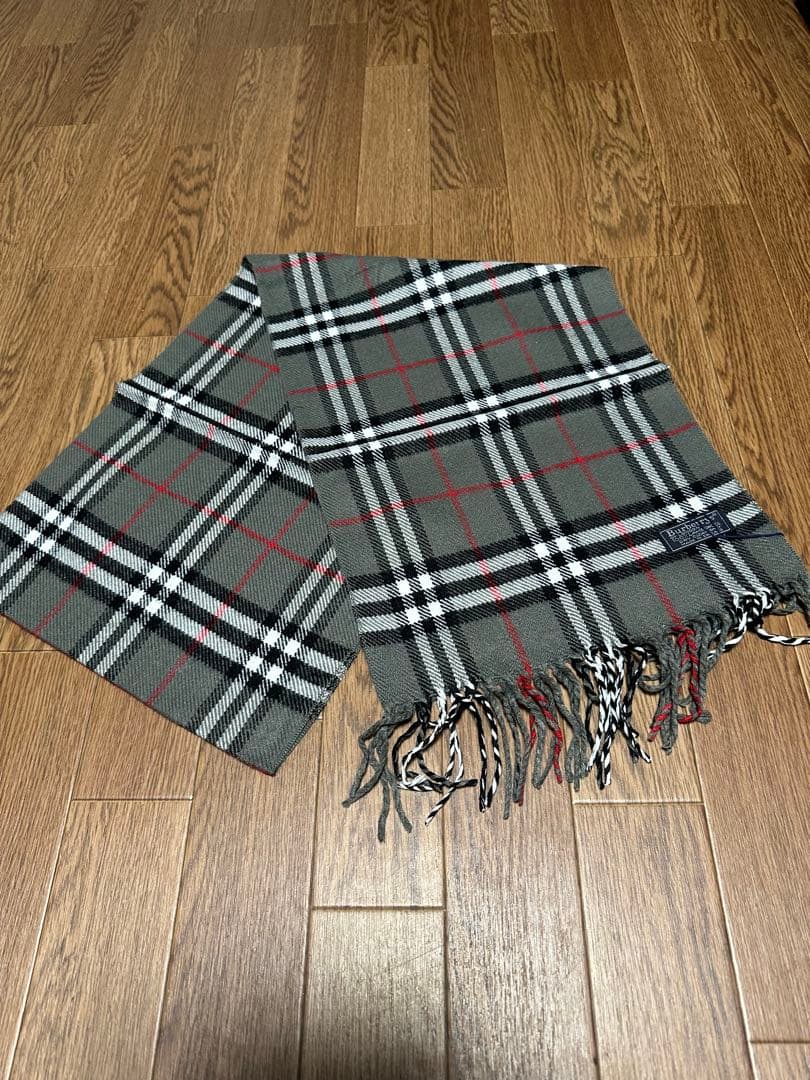 バーバリーマフラー　新品　未使用 英国製