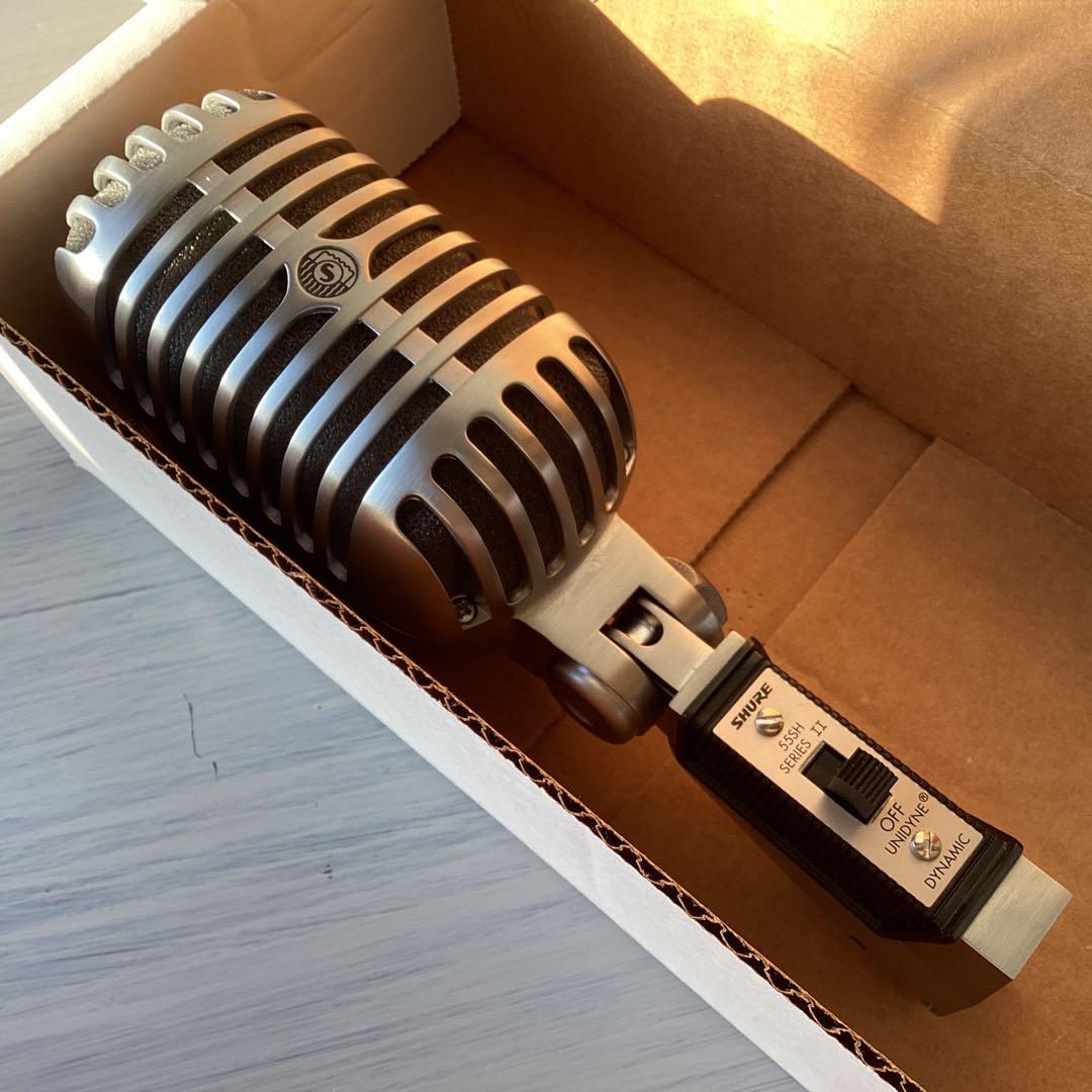 未使用　SHURE (シュア) 55SH series2 ガイコツマイク
