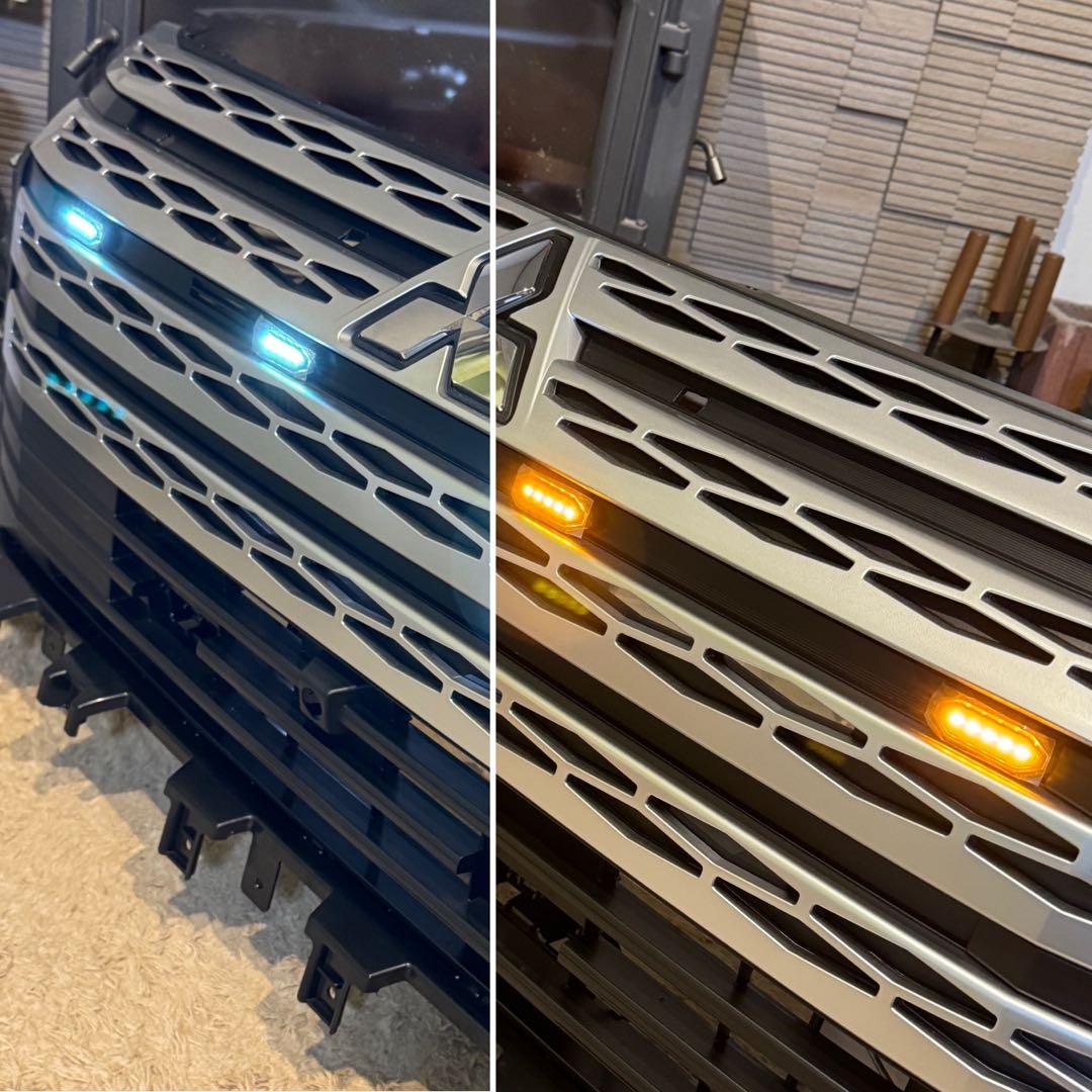 プ*ぅ様 デリカD5 （下グリル）グリルマーカー　ACC分岐ハーネス、スモール分