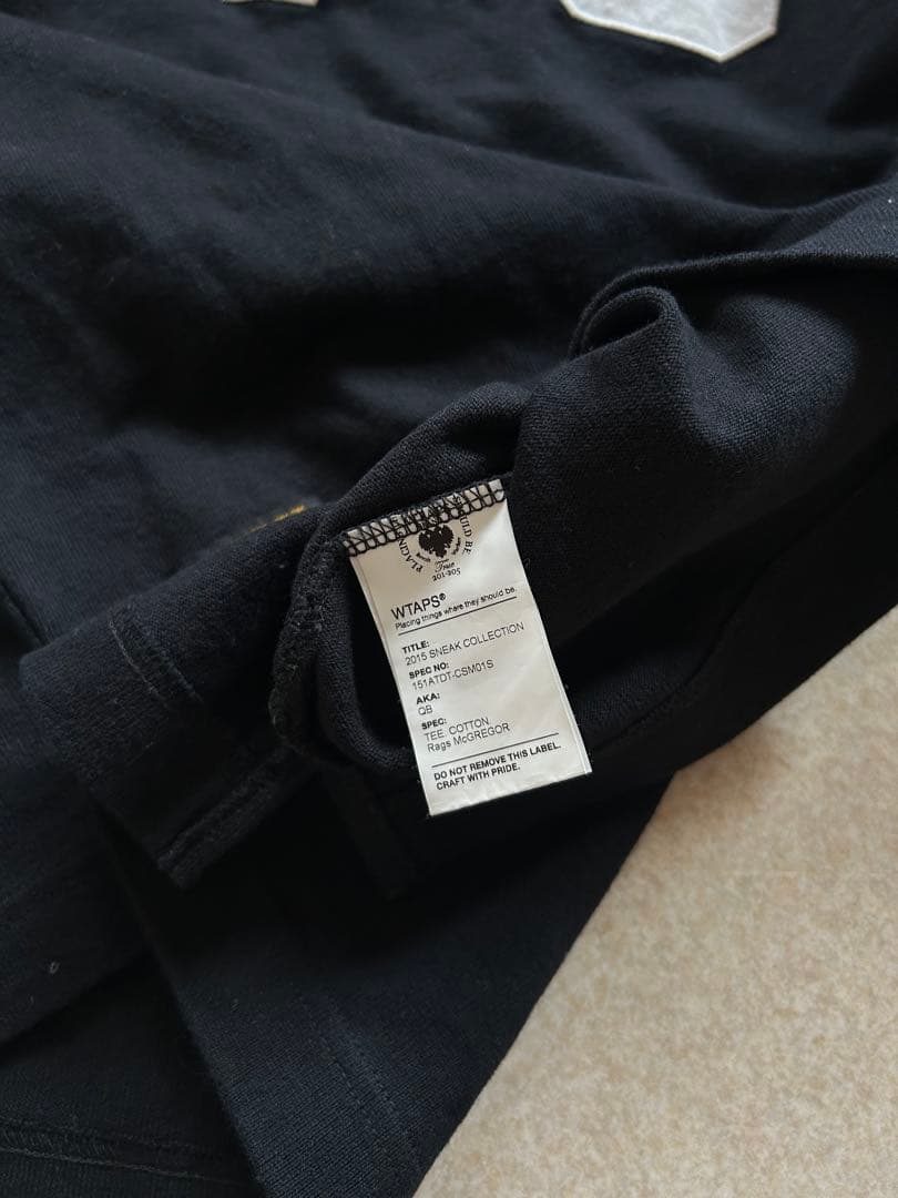 Wtaps ベースボールTシャツ　ヘビーコットン