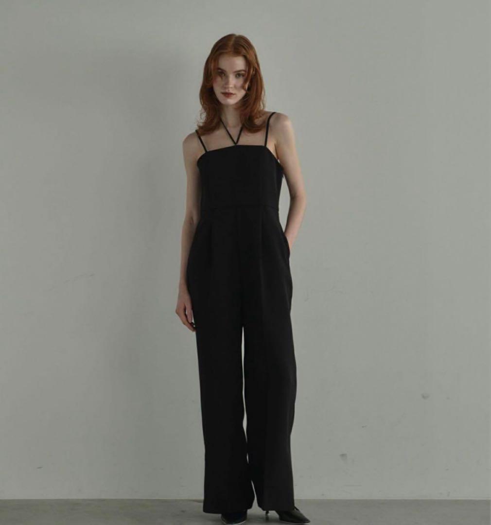 ダブルクロスオールインワンドレス